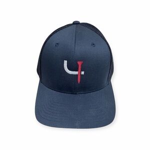 Short par 4 flexfit logo golf hat